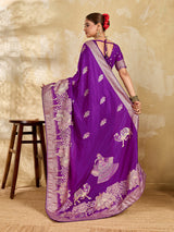 KcPc Beautiful New Munga Silk Banarsi Zari Weaving With Havey Pallu SareeDC