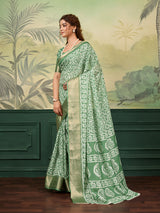 Buy Printed Style With Zari border Saree