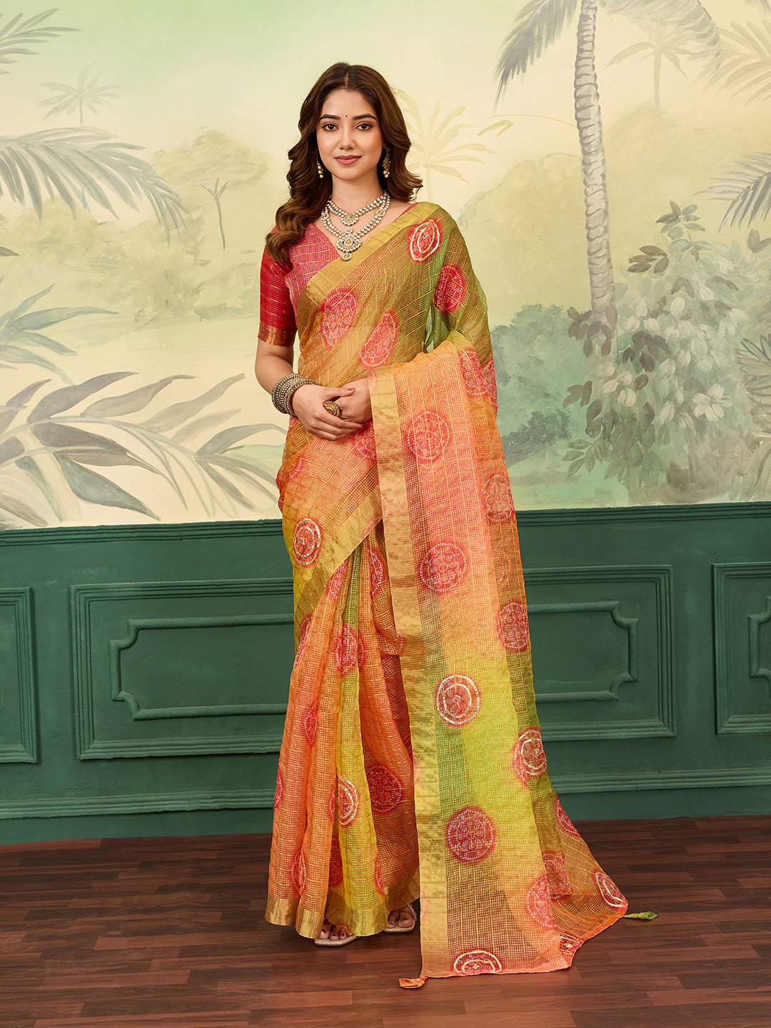 Buy Bandhani Saree