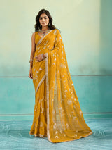 Buy Georgette Traditional Style Saree KcPc