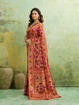 Buy Kalamkari Saree With Traditional Wear