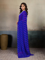 Buy New Chiffon Leheriya Style With Casual Wear Saree