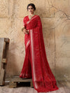 Light Weight Chiffon Bandhani Print Saree