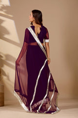 Buy New Premium Classic Designer Saree with Gota Detailing KcPc