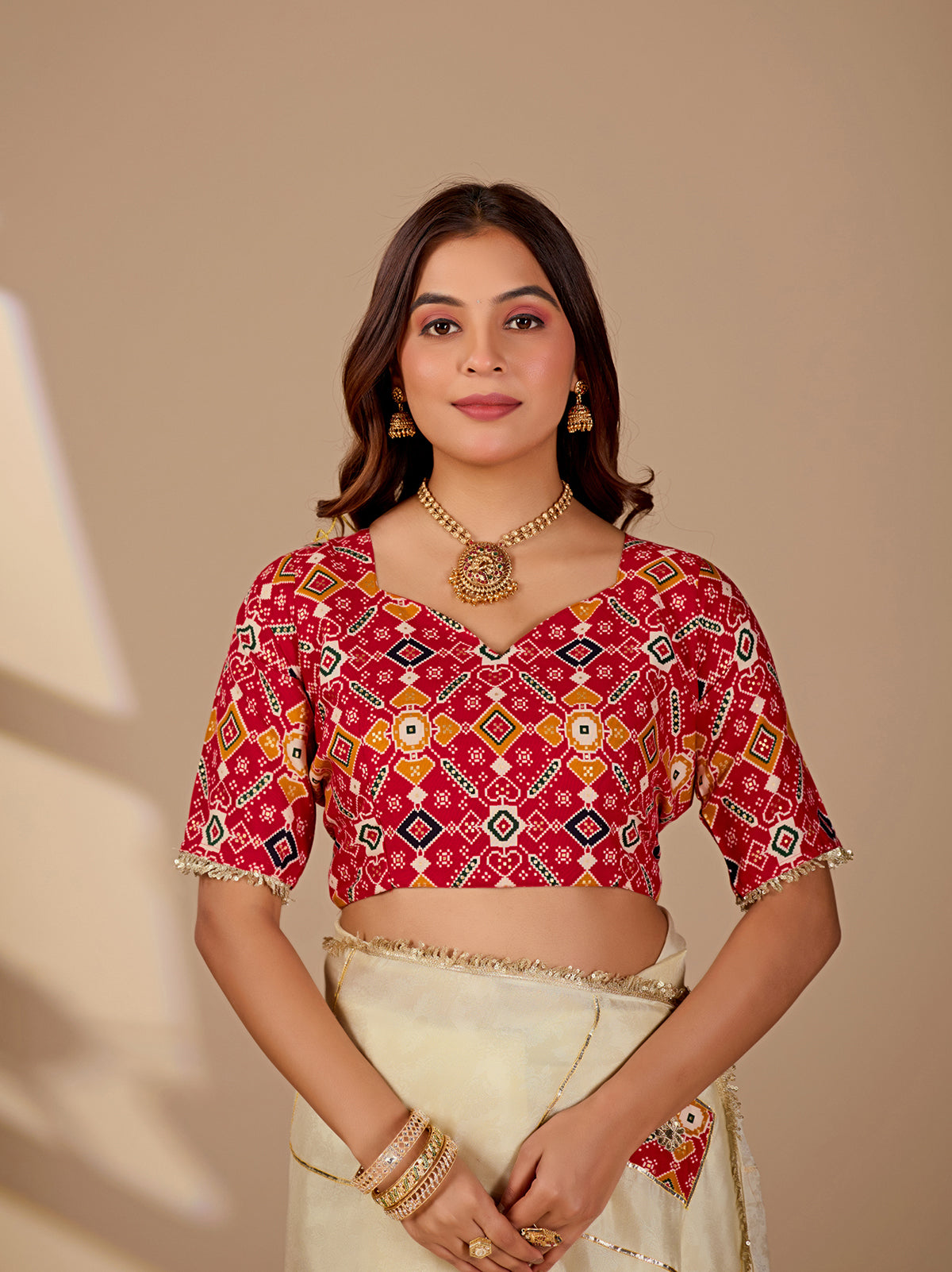 KcPc Royal Look Tissue Silk Saree with Gota Patti WorkGAN