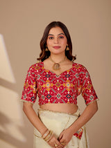 KcPc Royal Look Tissue Silk Saree with Gota Patti WorkGAN