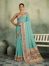 KcPc Premium Printed Saree with Beautiful Zari Weaving Detailing VJT
