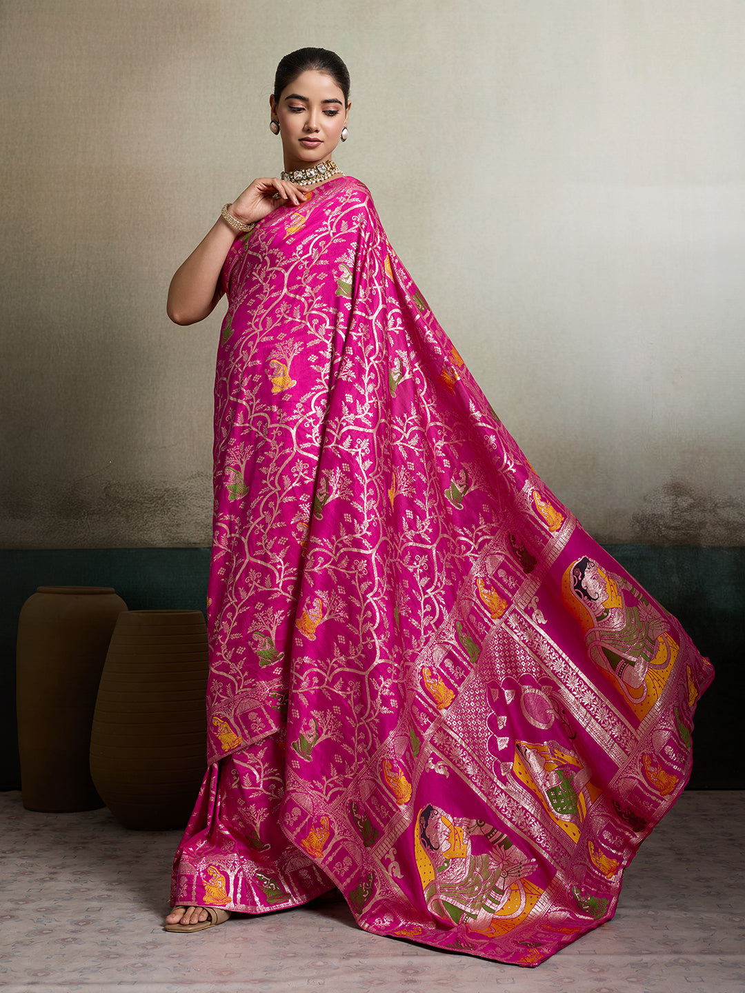 Karwa Chouth special saree under 1000
