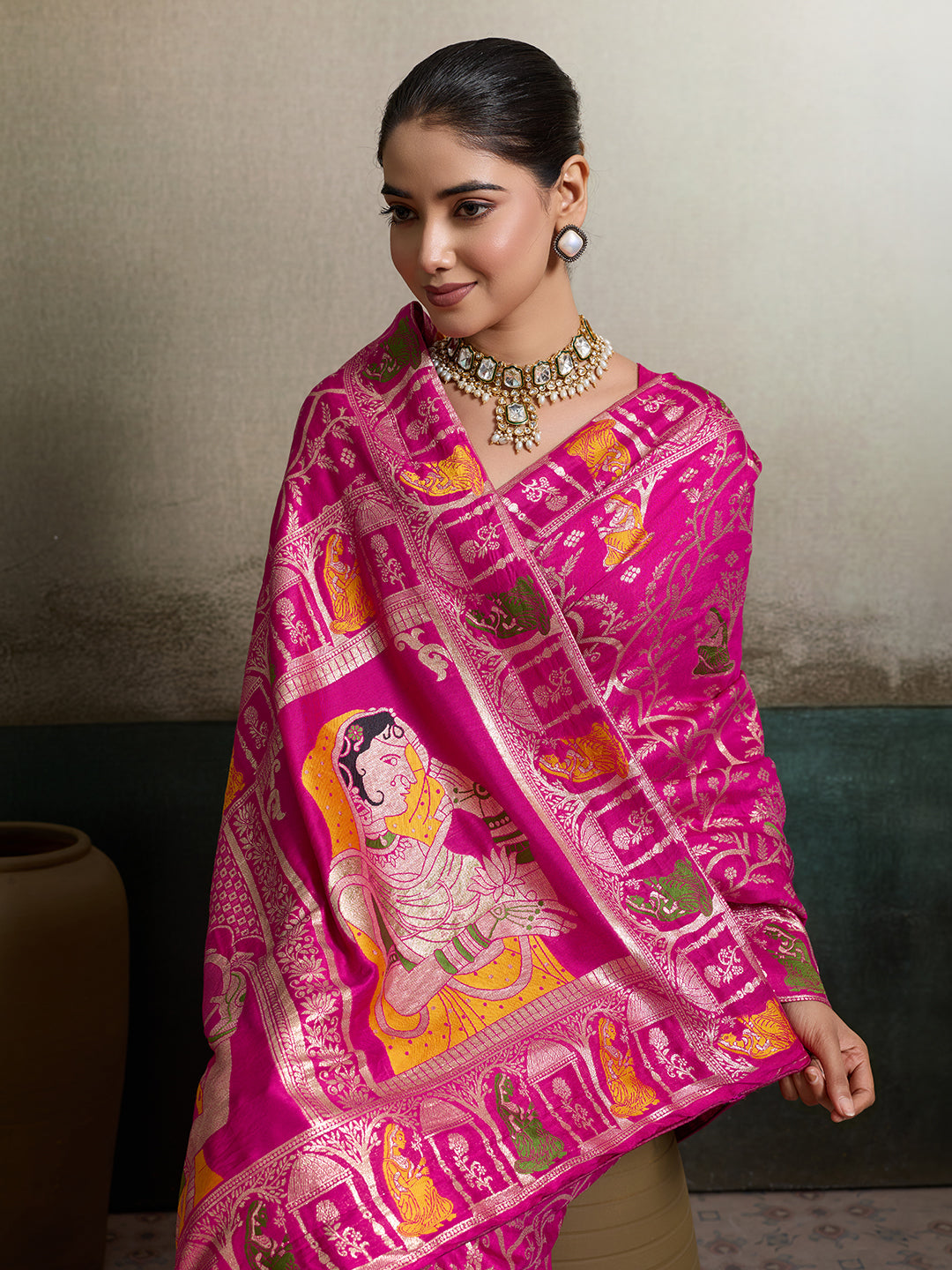 Karwa Chouth special saree under 1000