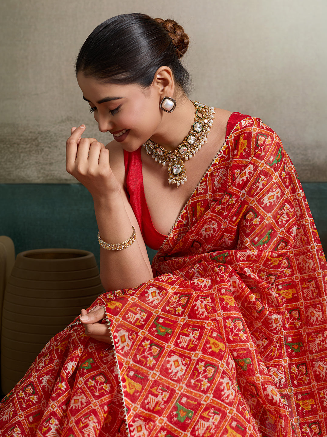 lightweight saree for casual wear under 1000