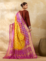 KcPc New Special Silk Bandhani Dupatta with Handmade Work