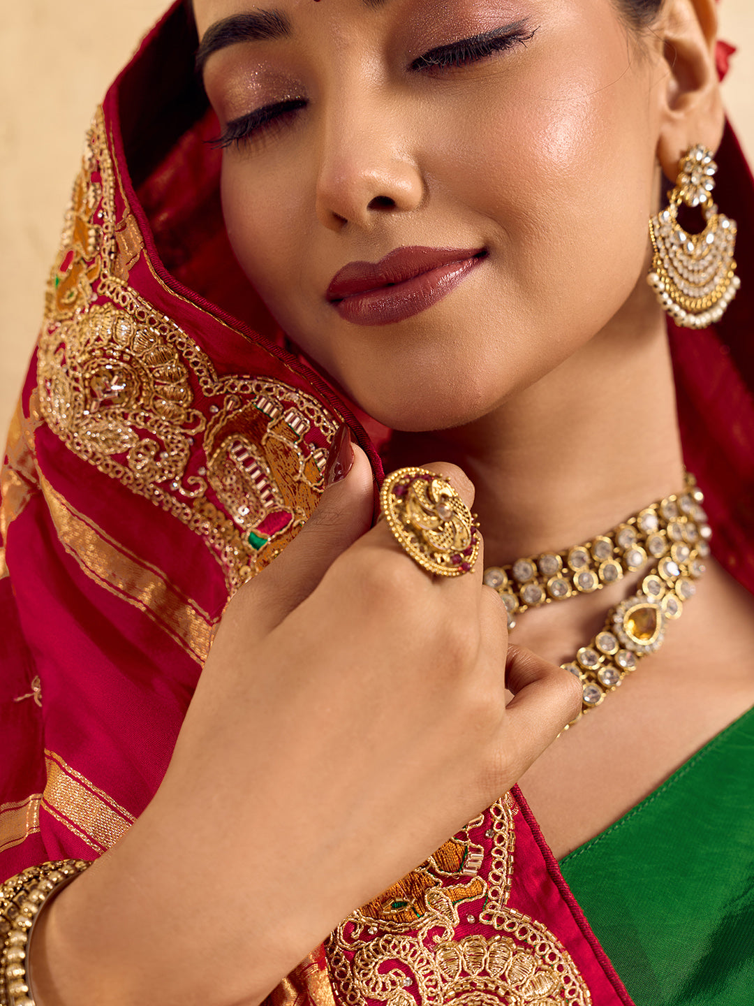 Buy Royal Modal Silk Festive Wear Saree Kcpc Image 6