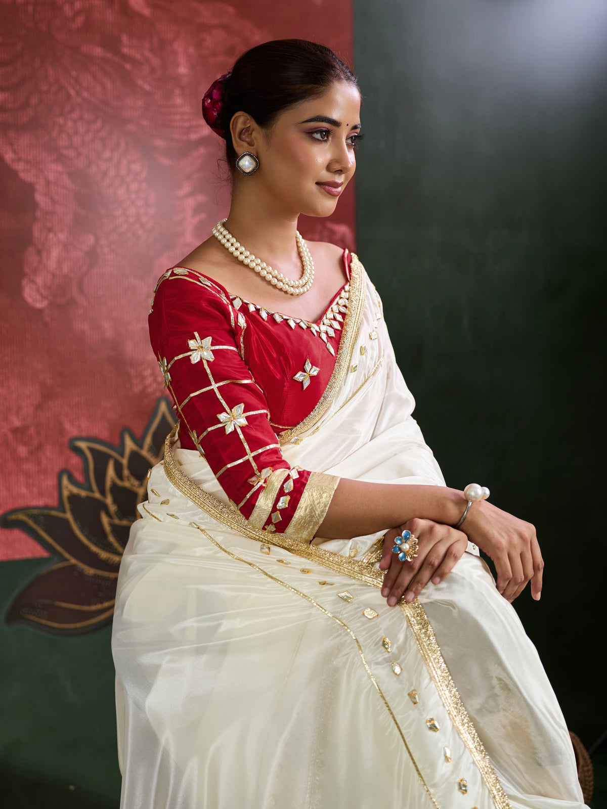 KcPc Exclusive Crepe Silk Saree with Designer Look for Festive WearPDM