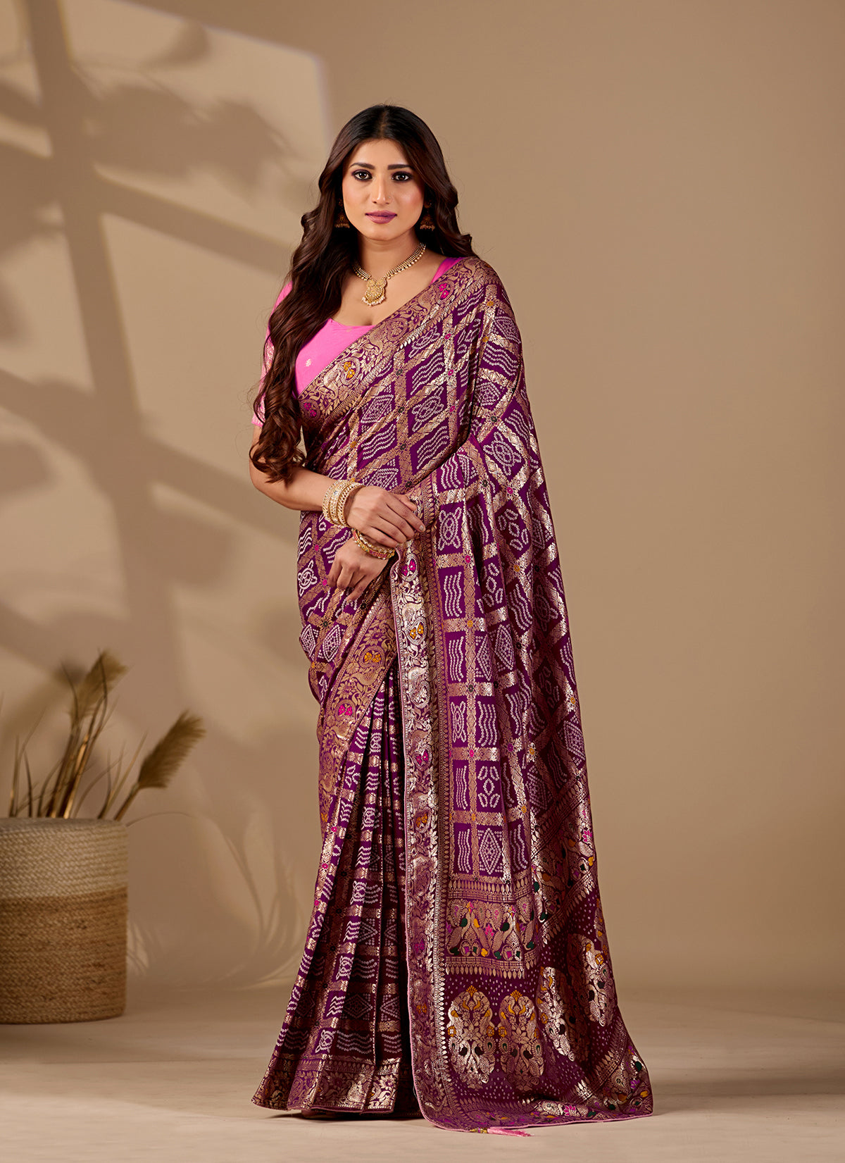 Traditional wear saree for festival season