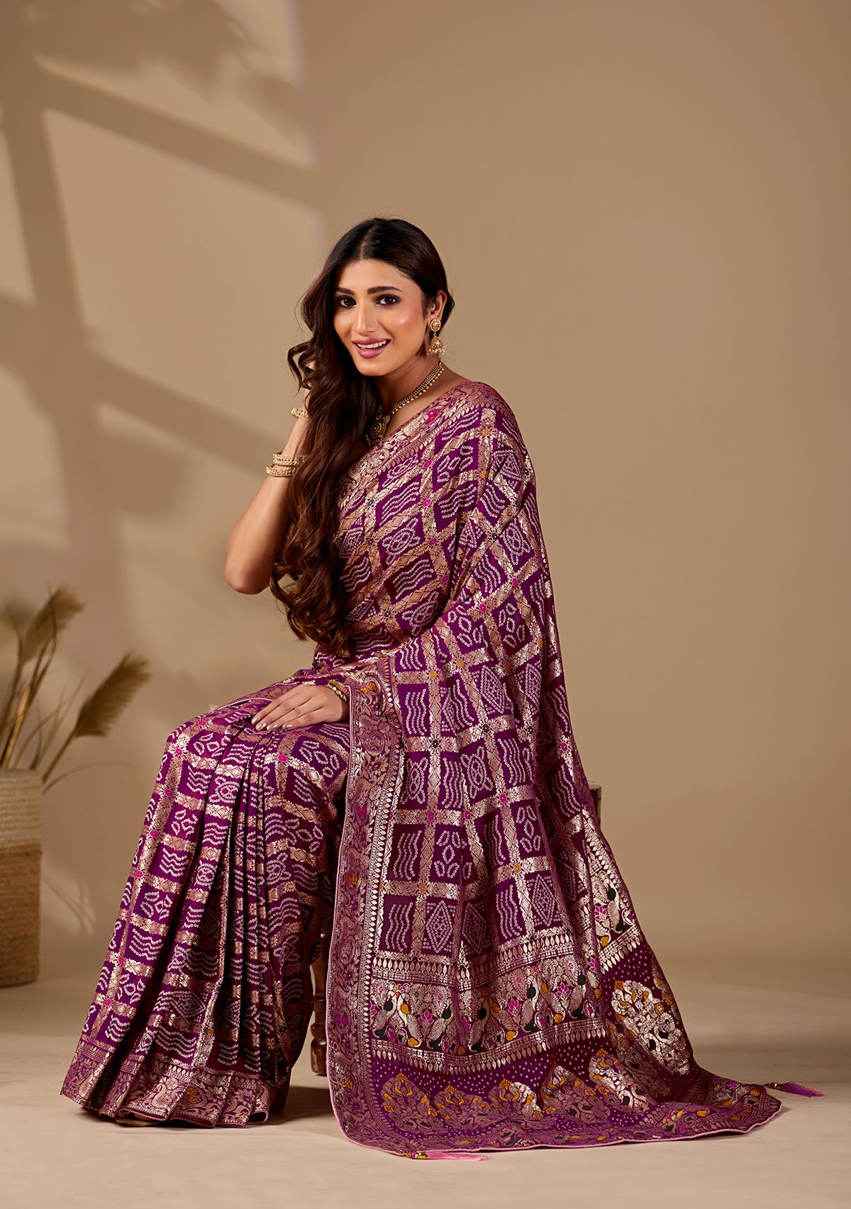 Traditional wear saree for festival season