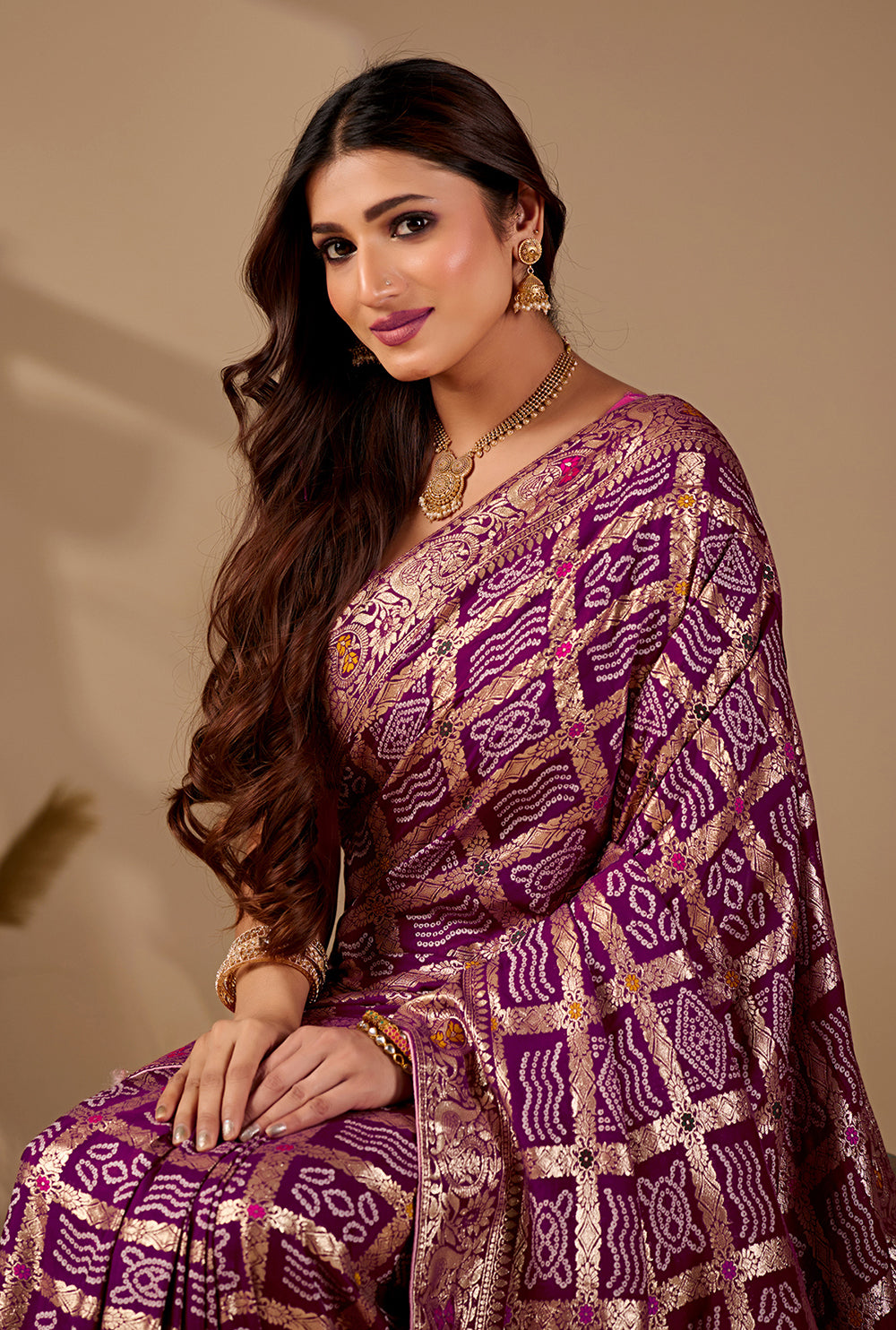 Traditional wear saree for festival season