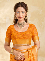 Buy Bandhani Style Saree KcPc