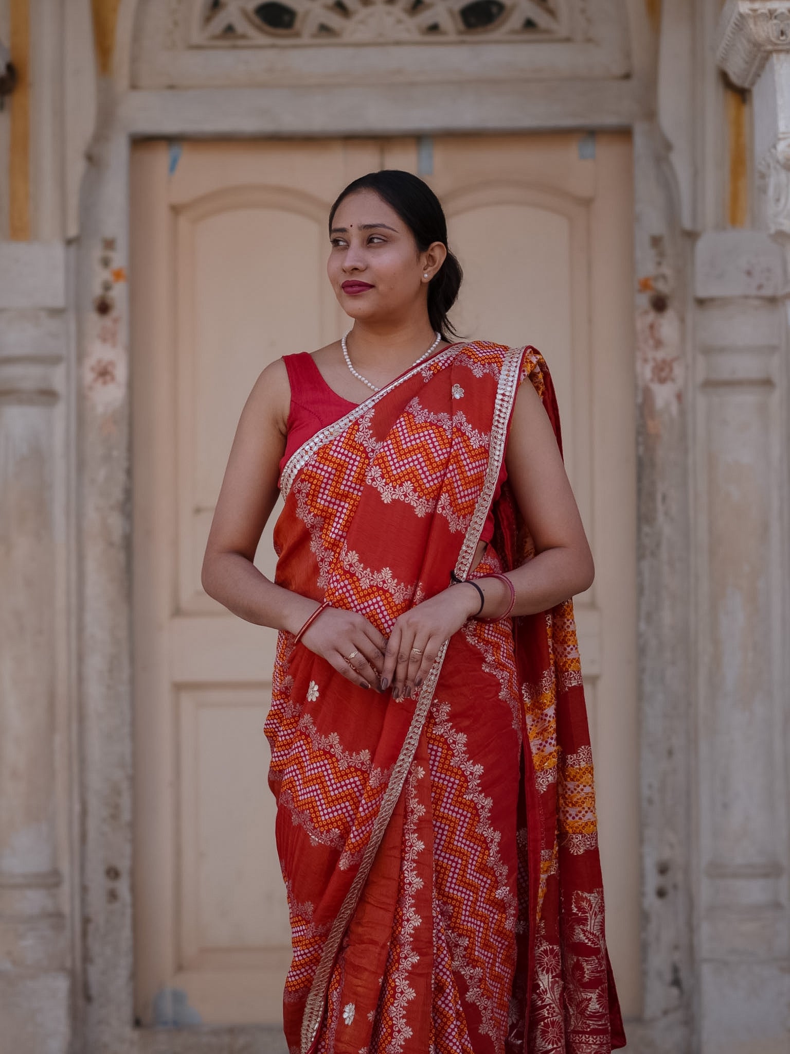 Buy Festive Special Dola Silk Saree Banarasi Design Kcpc Image 4