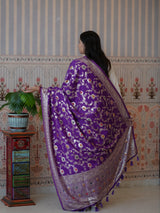 Buy Traditional Banarasi Style Dola Silk Dupatta Kcpc