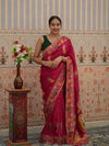 KcPc Latest Pure Munga Silk Karwa Chouth special sareePF