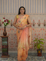 KcPc New Latest Tissue Silk Bollywood Style With Silver Gotapatti Work Saree SWA