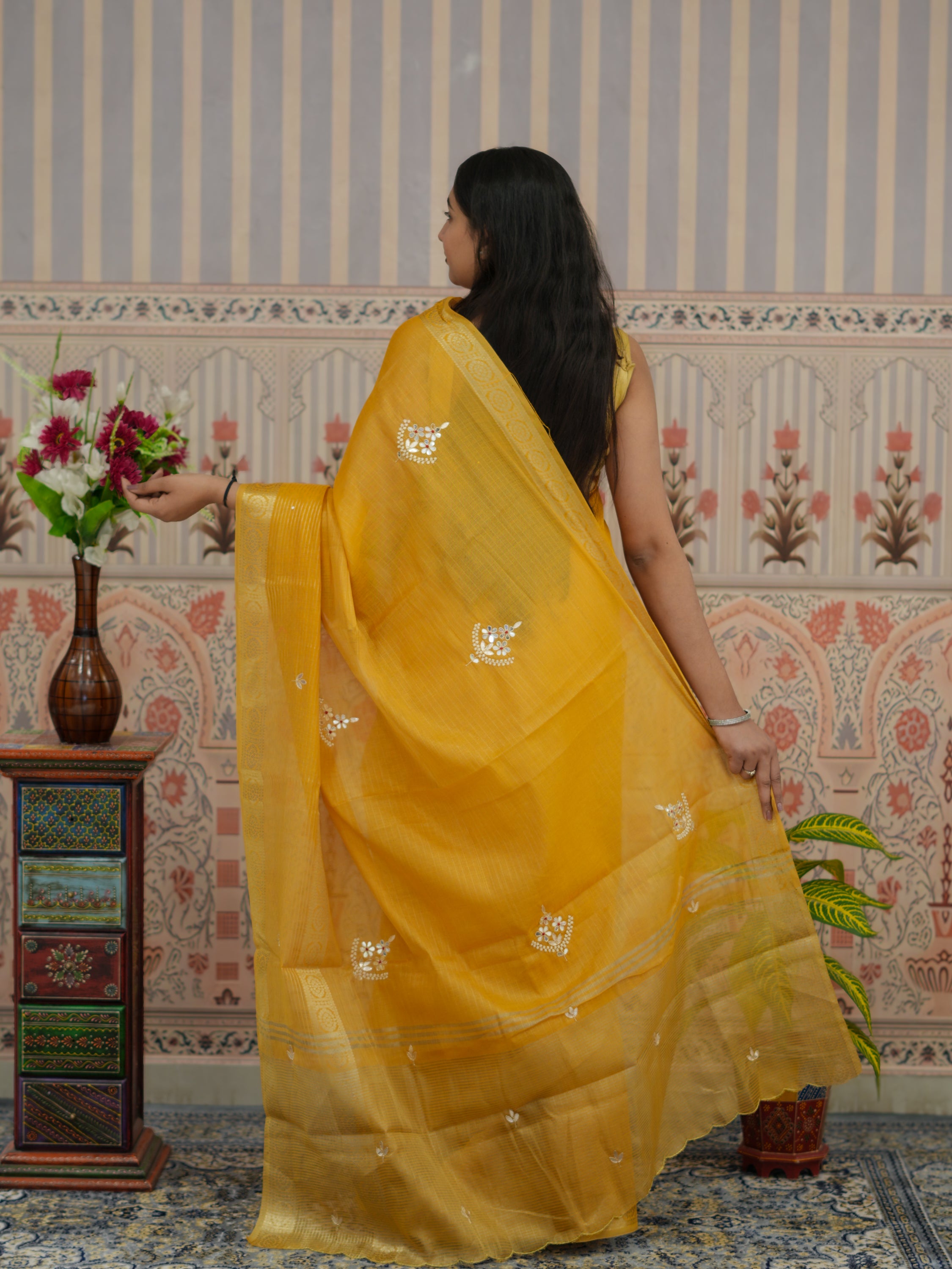 Buy Kota doriya Special Saree With Casual Wear Kcpc