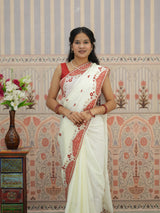 KcPc Festive Special Crepe Silk Designer Saree with Tari Work SWA