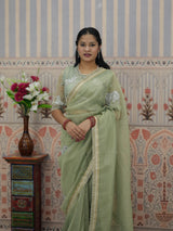 Buy Designer Crush Tissue Silk Blouse Festive Special Kcpc