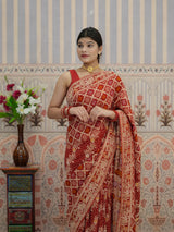 Buy New Traditional Banarasi Pattern Saree With Festive Wear KcPc