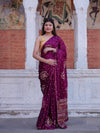 Buy Bandhani Saree with Elegant Gotapatti Work KcPc
