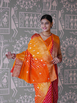 Buy New Premium Leheriya Saree With Hand Gota Patti Work KcPc