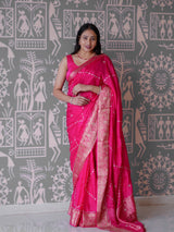 Buy New Banarasi Saree With Cutdana Gotapatti Work KcPc
