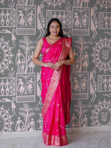 Buy New Banarasi Saree With Cutdana Gotapatti Work KcPc