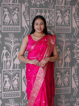 Buy New Banarasi Saree With Cutdana Gotapatti Work KcPc