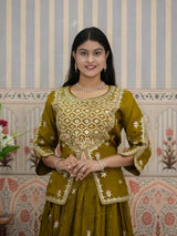 KcPc Designer HO SilkIndo Western with Gota Patti Work MEG
