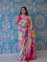Buy Elegant Digital Style Saree With Festive Wear KcPc