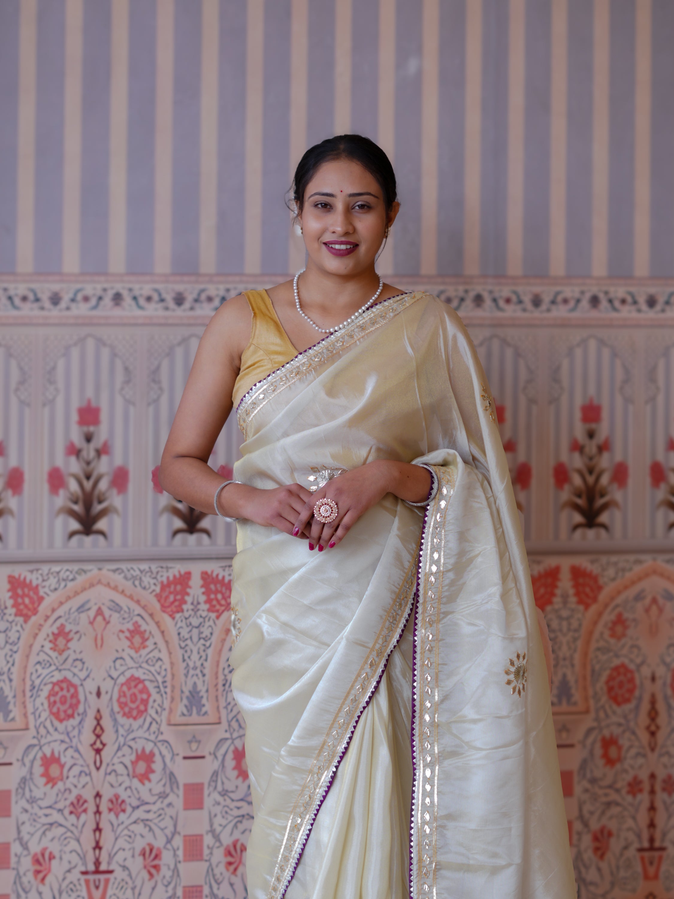 Buy Upada Silk Designer Style Saree KcPc