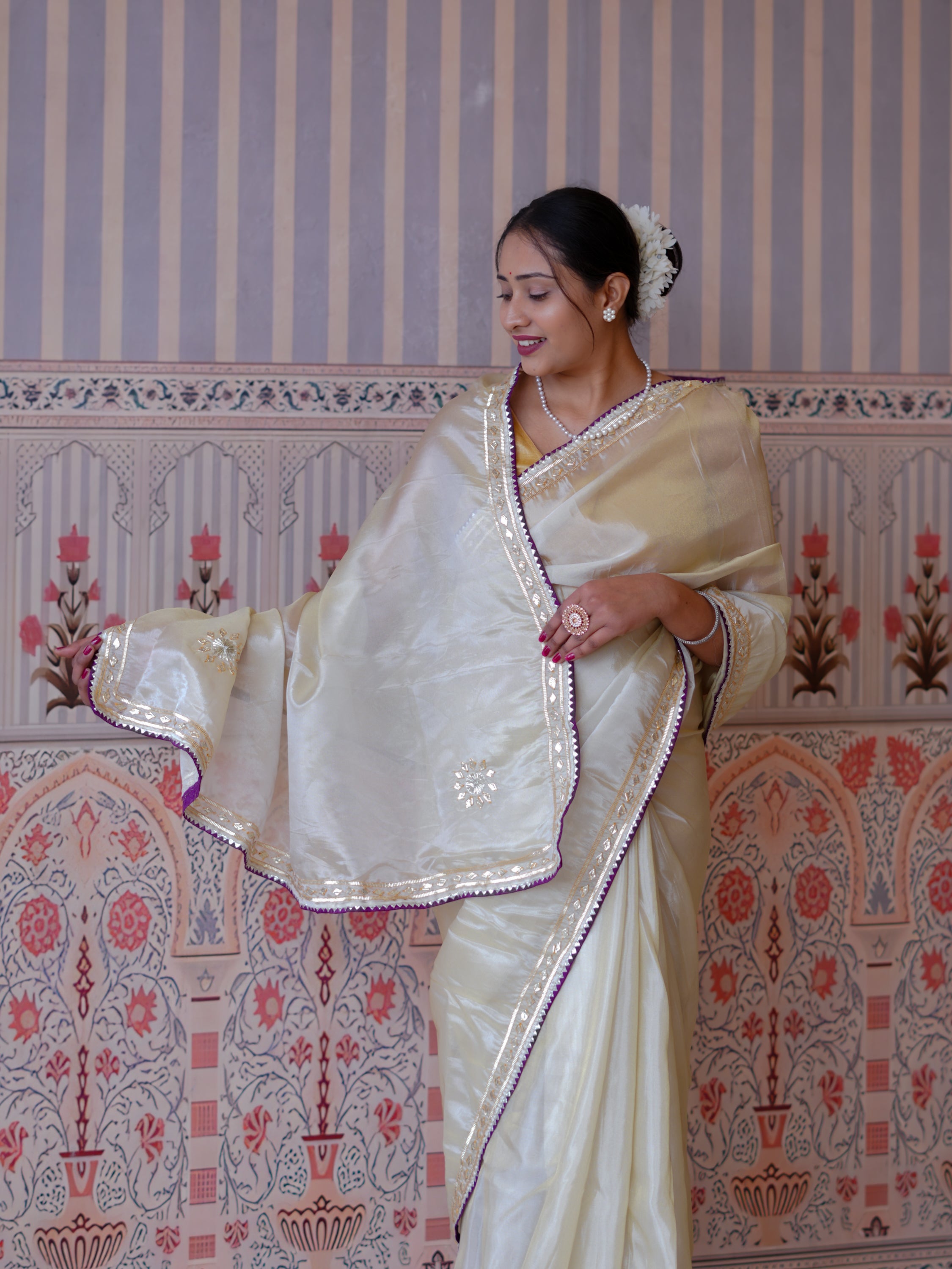 Buy Upada Silk Designer Style Saree KcPc