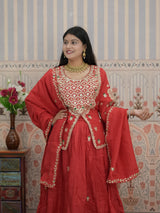 Buy Designer HO Silk Lehenga with Gota Patti Work