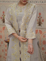BuyHO Silk Lehenga with Gota Patti Work KcPc