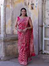 Buy Khaddi Georgette Banarasi Saree KcPc