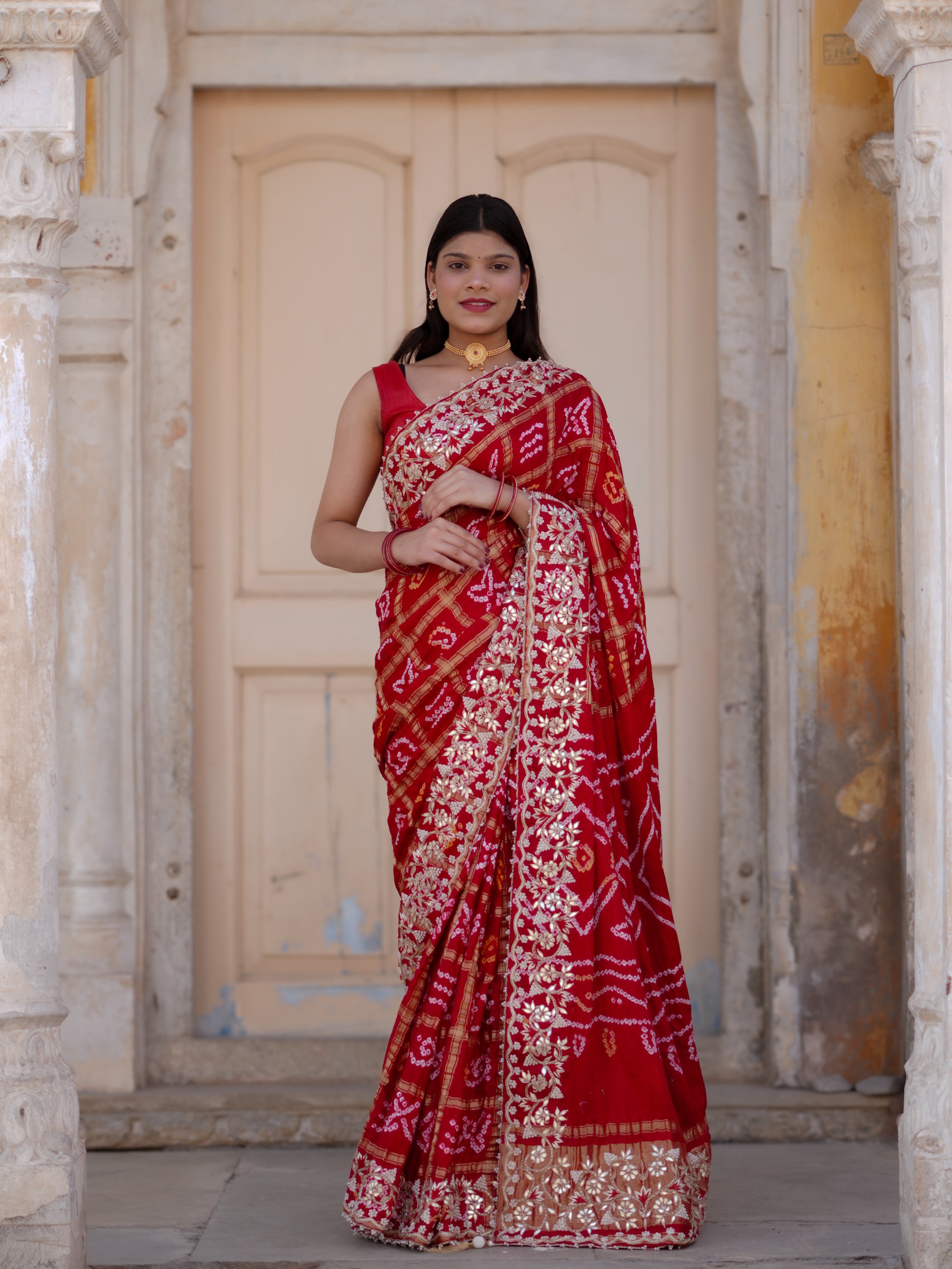 Buy Premium SareeTraditional Gotapatti Collection KcPc 1