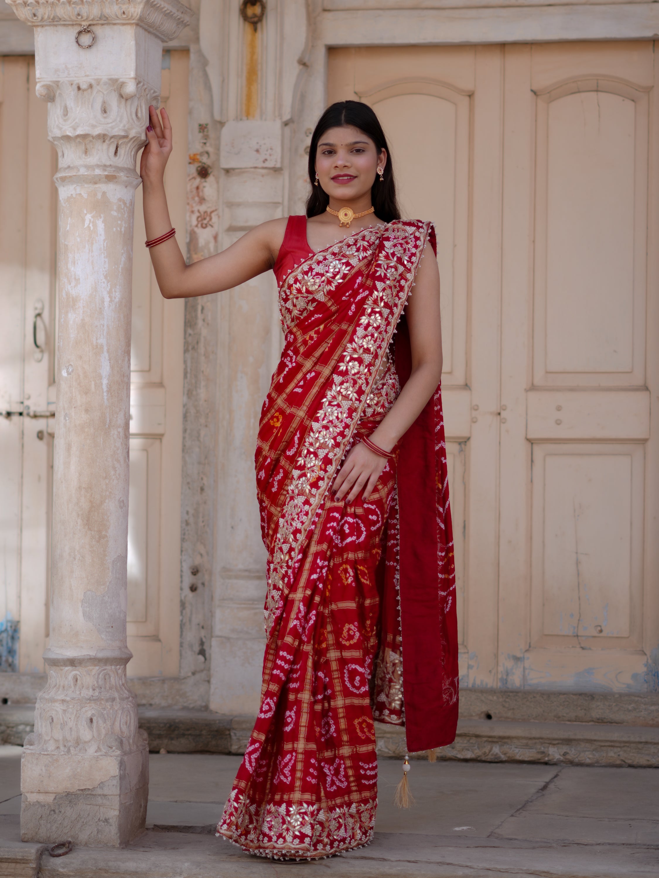 Buy Premium SareeTraditional Gotapatti Collection KcPc 2