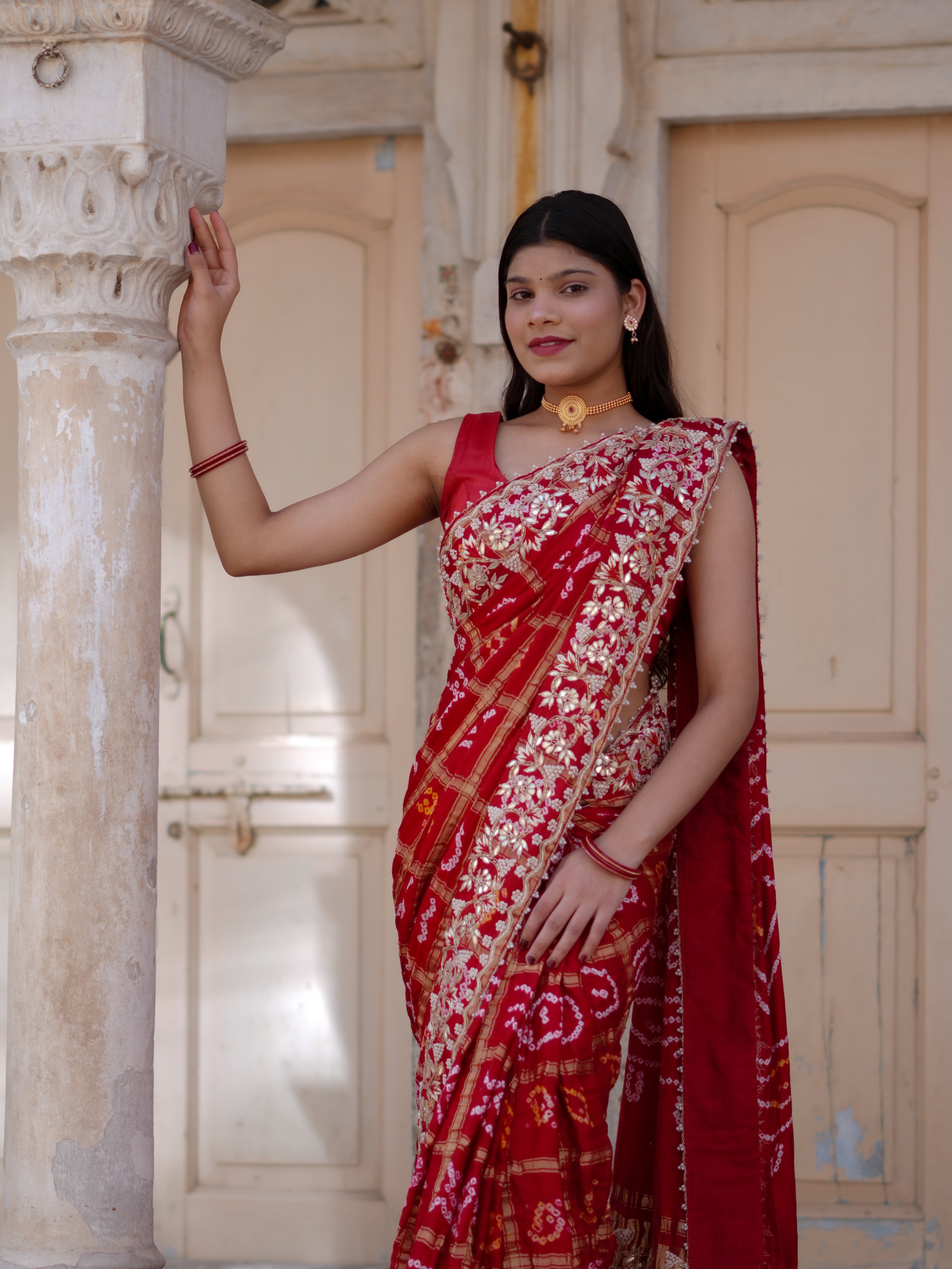 Buy Premium SareeTraditional Gotapatti Collection KcPc 4