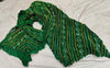 Pure Ojariya Chinon Rai Dana Bandhej Dupatta Nr Kc Green