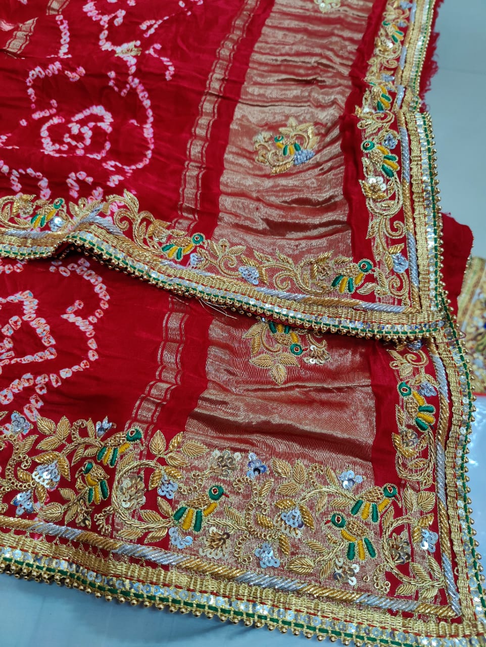 Pure Silk Ghatchola Chunri Shopping