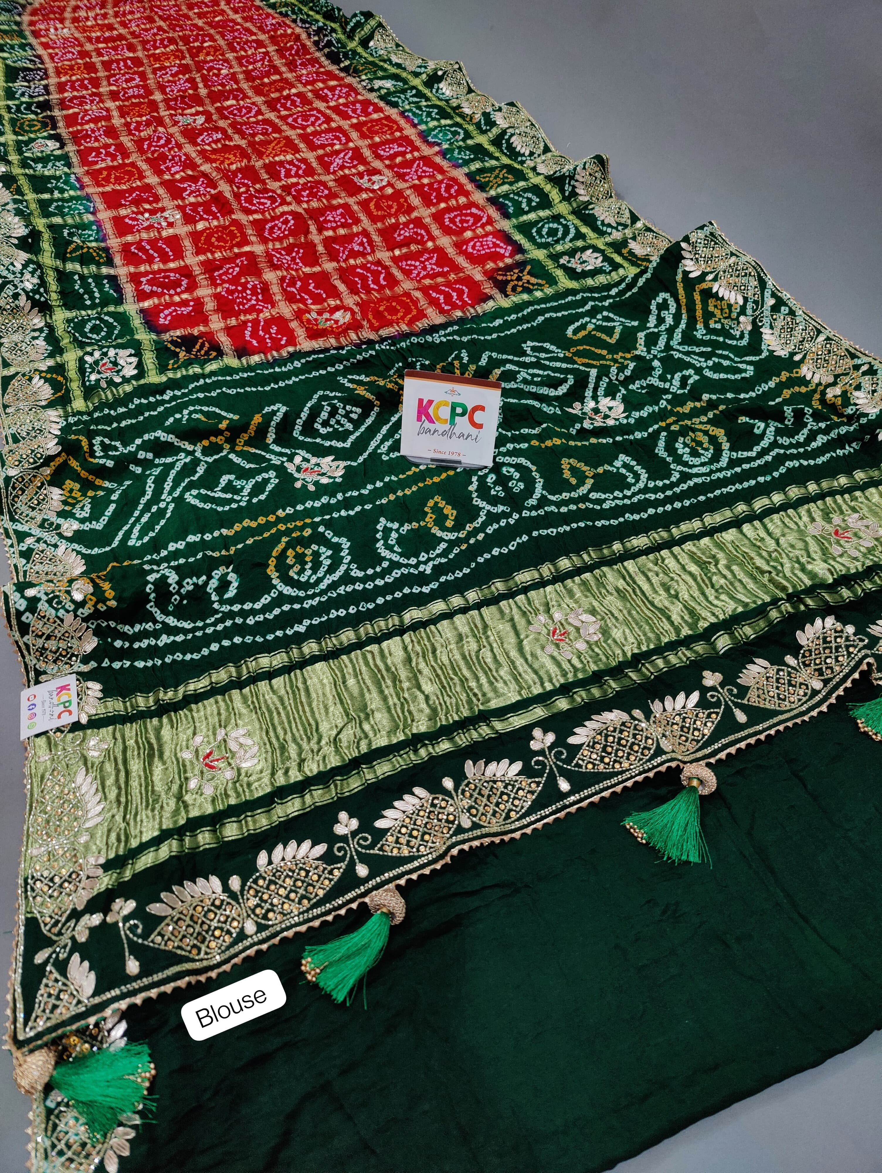 Gaji Silk Saree for wedding