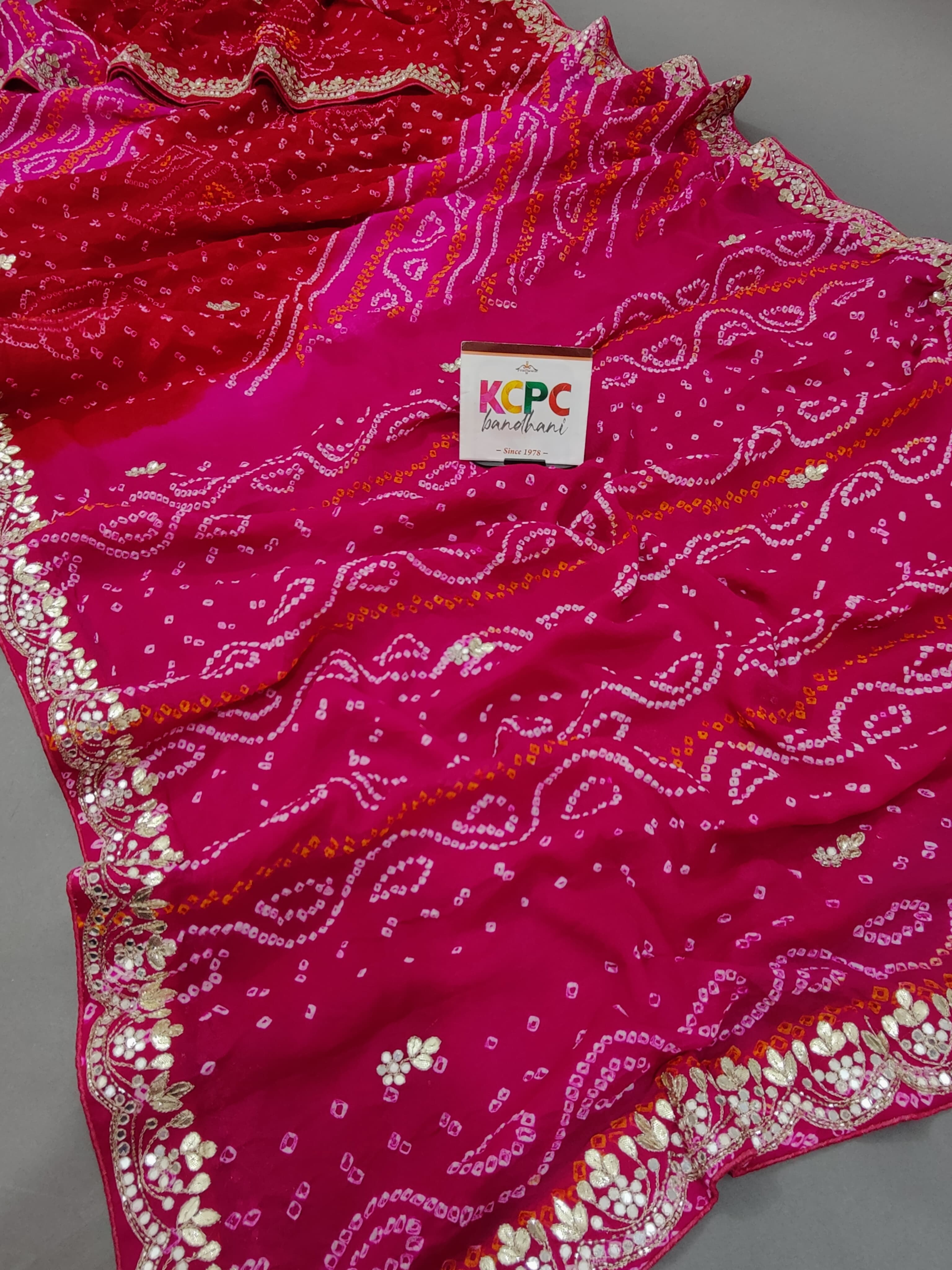 By Bandhani Saree