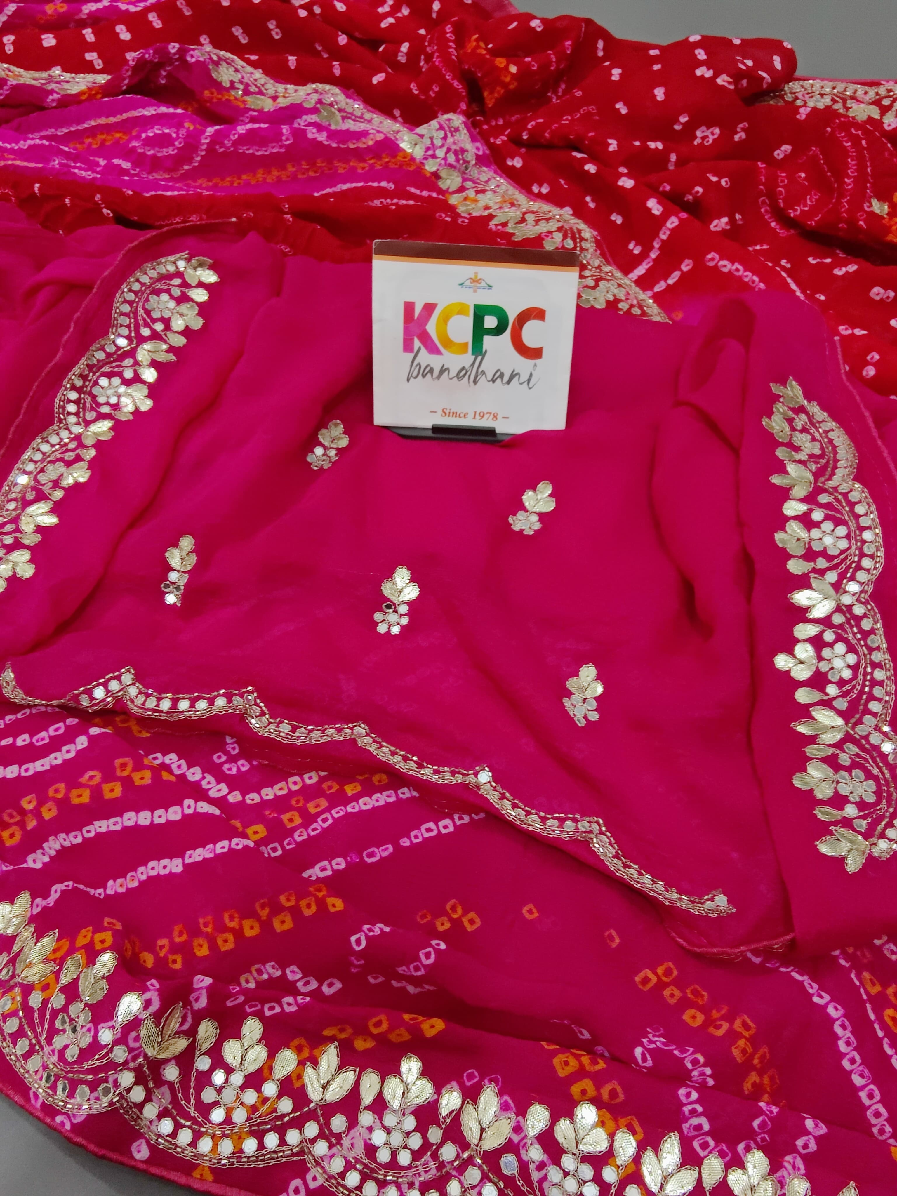 By Bandhani Saree
