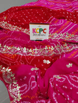 By Bandhani Saree